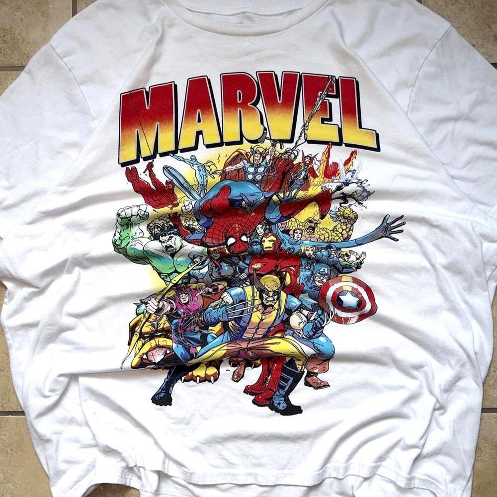 Marvel Avengers Graphic Tee - Size 2XL